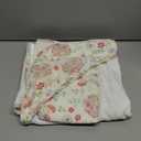 Stephen Joseph Baby Muslin Hooded Towel with Washcloth, Hedgehog