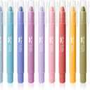 Mr. Pen- Gel Highlighters, 12 Pack, Morandi & Vintage Colors, Bible Highlighters for Bibles That Do Not Bleed