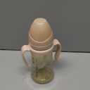 GROSMIMI Spill Proof no Spill Magic Sippy Cup with Straw with Handle for Baby and Toddlers, Customizable, PPSU, BPA Free 10 oz (Peach)