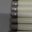 Northern Lights Candles - 12" 12pk Tapers - Ivory - 72784