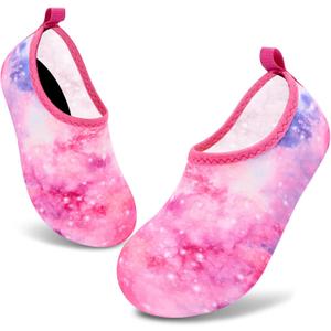 VIFUUR Kids Water Shoes Girls Boys Quick Dry Aqua Socks for Beach Swim Outdoor Sports