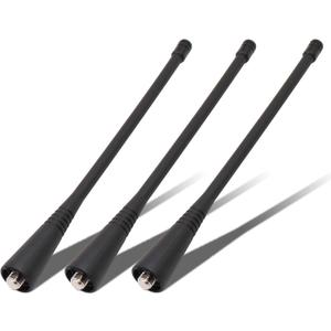 PMAE4016 UHF Antenna 400-470 Mhz Compatible for Motorola CP200 CP200D CP150 CT250 PR400 HT750 HT1250 EX500 EX600 GP328 GP380 GP340 GP640 PRO5150 EP450 CP040 CP140 CP185 NAE64833 Pack