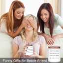 Homsolver Bestie Gifts for Women, Birthday Valentines Galentines Day Gift for Bestie, Best Friend Birthday Gifts for Women, Besties, Friend, BFF, Her, Funny Lavender Candles for Besties