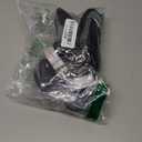 SlowTon Dog Shoes - Waterproof Dog Snow Boots for Winter, Warm Booties with Non-Slip Rubber Sole, Reflective Paw Protector for Dogs Walking on Winter Cold Pavements Rain (Black, 1) (#1 (Width 1.6 inch) for 14-23 lbs)