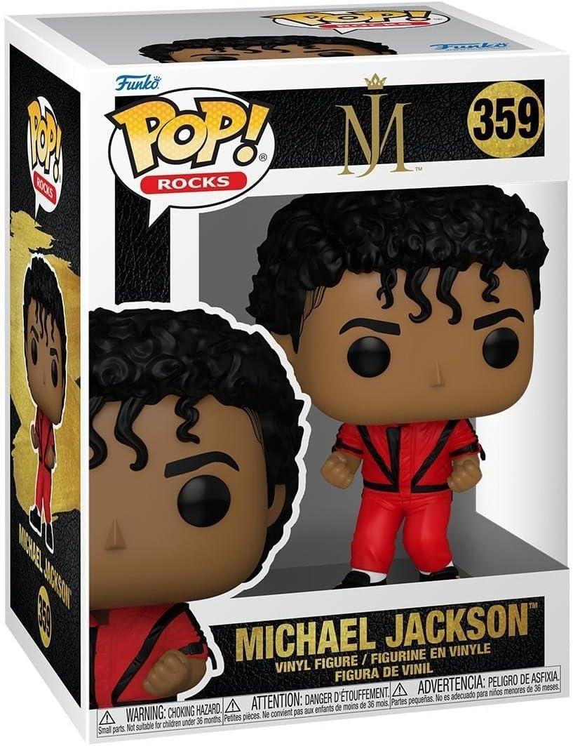 Funko POP! Rocks: Michael Jackson - (Thriller) - Collectable Vinyl Figure - Gift Idea - Official Merchandise - for Kids & Adults - Music Fans - Model Figure for Collectors and Display