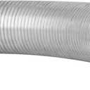 5" x 16.5" Length Universal Stainless Steel Exhaust Flex Pipe, 5 Inch Flexible Exhaust Pipe