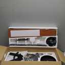 Depuley 72-Inch Ceiling Fan with Light: Modern 8-Blade Walnut and Black Indoor Outdoor Fans with Remote App Control Dimmable Light - Ultra Quiet DC Motor Reversible 6 Speed Timer