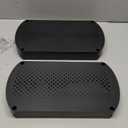 Multi-Purpose Pull-Out Storage Organizers, Under Sink/Cabinet Organizers and Storage for Bathroom & Kitchen, Black, 12.8 Inches, 2 Packs