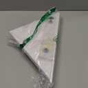 evron Wall Mount Corner Shelf,Easy to Install Metal Front Floating Corner Shelves with Self-Adhesive Tapes Frosting Pattern Right-Angled(White 1 Pack)