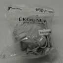 Ekouaer Pajamas Set for Women Short Sleeve Casual Sleepwear Button Down Pj Sets Shorts Soft Loungewear for Summer,(Medium, Light Grey)