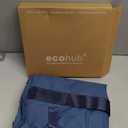 ECOHUB Hanging Travel Closet Portable Luggage Organizer Carry-on Packing Bag,Blue