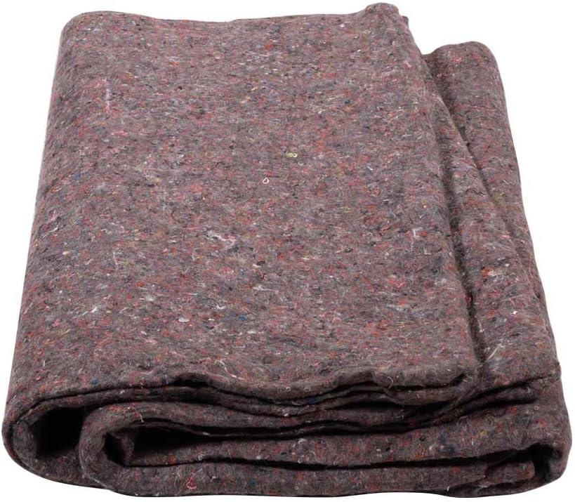 Mytee Products 62" x 82" Textile Moving Blankets - Heavy Duty Furniture Moving Pads for Packing & Transport, Protective Skin Moving Blankets for Storage & Home