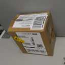 Amazon Basics Ceramic Portable Mini Space Heater for Office Desk, Fast Heating, Efficient, Indoor Use, 500W, With Tip-Over Protection, Lightweight 1.4 lbs, Blue, 5.9 x 3.2 x 6 inches