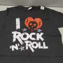 Rock and Roll, Rock'n Roll music lovers T-Shirt, Large