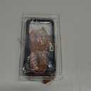 Bocasal Crossbody Wallet Case for iPhone 17 Pro, RFID Blocking PU Leather Zipper Handbag Purse Flip Cover, Kickstand Folio Case with Card Slots Holder Wrist Strap Lanyard 5G 6.3 Inch (Brown)