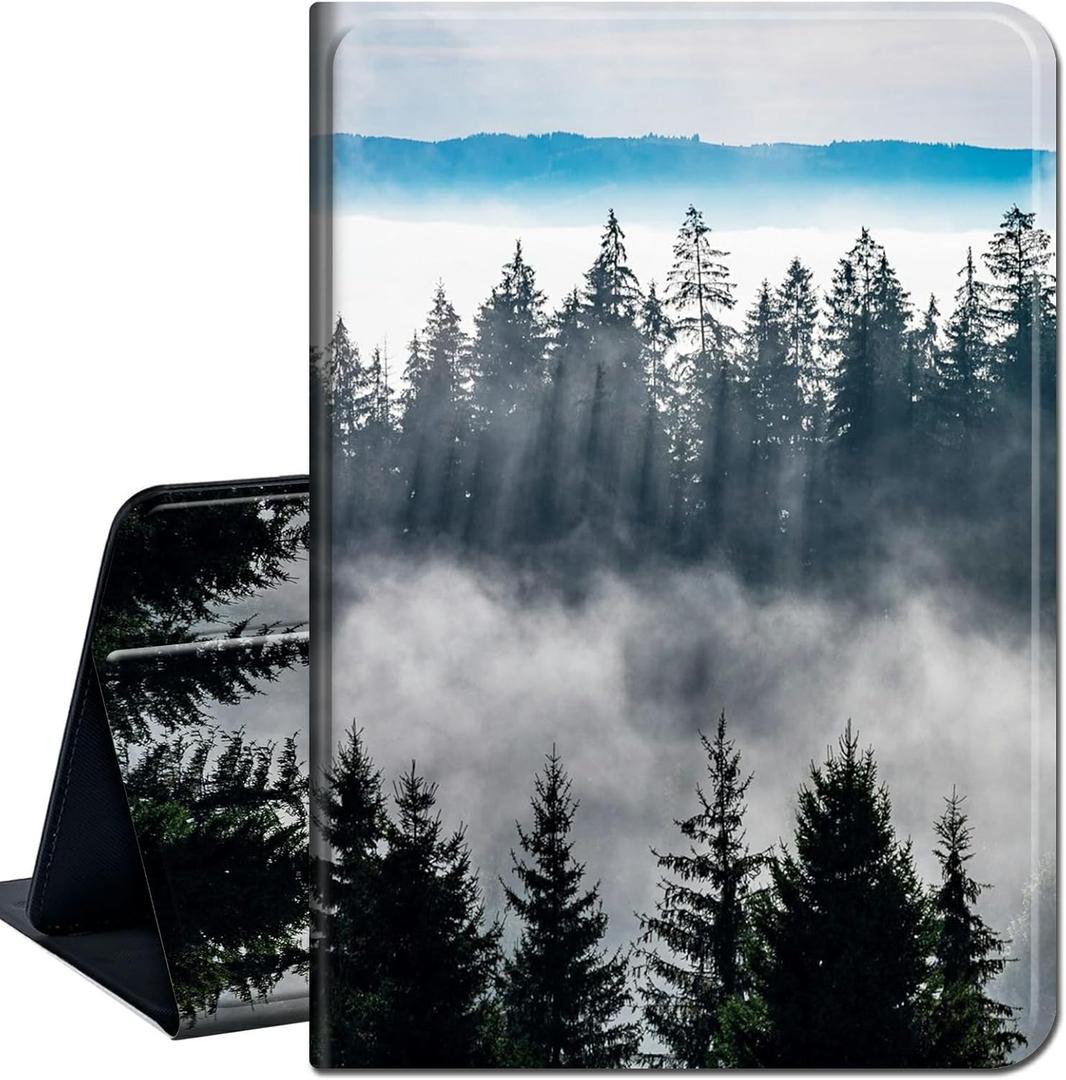 Case for All-New Amazon Fire HD 10 Tablet (13th Generation 10.1", 2023 Release),Slim Lightweight Smart Shell Stand Cover with Auto Wake/Sleep for Fire Tablet 10 2023,Nature Mountain Forest