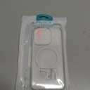 FNTCASE for iPhone 15 Pro Case: Clear Magnetic Phone Cases with Screen Protector Compatible with Magsafe Slim Anti Yellowing Rugged Shockproof Protective Transparent Cell Phone Cover (A-Clear)