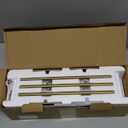 UME 3 Pack Cordless Table Lamp, Battery Operated Lamp - Portable Waterproof Rechargeable Table Lamp w/ 3 Color Temps & Stepless Dimming for Dinner, Desk, Cafe, Outdoor (Brushed Gold)