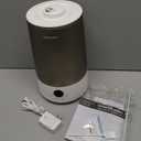 Homvana Humidifiers for Bedroom Home, 3.6 L Cool Mist Top-Fill 34H Super Long Time, Quiet 23dB, Baby Humidifier, Oil Diffuser for Large Room, House, Plant, Nursery, Office, BPA FREE, Ultrasonic (Grey)