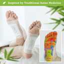 | Deep Cleansing Foot Pads for Better Sleep & Foot Care | Premium Japanese Organic Feet Pads with Ginger Powder (30 Pc)