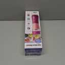 Hamilton Beach Portable Blender for Shakes and Smoothies, 14 Oz BPA Free Travel Cup & Lid, Durable Stainless Steel Blades, Personal Smoothie Blender, Raspberry, 51131G