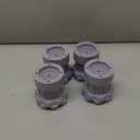 HANIHUA 4 Sets Furniture Bed Risers 3 Inch Washing Machine Support Heavy Duty, Adjustable Height 4 inch Furniture Risers for Sofa, Fridge, Chairs, Light Gray