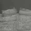 Yieach 2 Tier Sliding Spice Racks for Cabinets,2 Pack 10.4'' Deep Narrow Vertical Spice Rack Pull Out for Inside Cabinets,Kitchen,Pantry,Cupboard Seasoning,Jar Organizer and Medicine Cabinet Storage (Clear-4 Drawer)