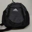 adidas Excel Backpack for Men & Women – Durable Large Athletic Laptop Bag, Jersey Black/Black/White FW21, One Size