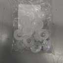 Luxshiny Swing Beer Bottle Seal Gaskets 12Pcs Leak-Proof Silicone Replacement Caps for Home Brew Bottles Fermentation and Swing Top Bottle Washer