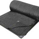 Pool Net Cover,20 x 40 FT Leaf Net Pool Cover with Grommets and Ropes,Mesh Pool Cover for Leaves or Rectangle Swimming Pool Leaf Net Cover