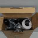 Kitsure Toilet Paper Holder Free Standing  Rustproof Metal Toilet Paper Stand for 4 Rolls with Anti-Slip Base and Shelf for Phone & Small Items, Bathroom Organizers and Storage, Medium, Black (Medium - 1 Pack)