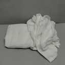 Curtains for Living Room 2 Panels Set Floor to Ceiling Drapes Natural Boho Cotton Back Tab Curtain for Sliding Door Window Treatments 130 x L 260 Inch, Beige Whiten