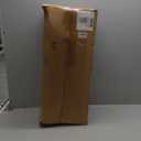 QCQHDU Set of 2 9 Gallon Tall Large planters for Outdoor/Indoor Plants of 12" Dia x 21" H Round Flower Pots Set Faux Stone Finish Front Door Patio Square Porch Planters with Tray, Beige