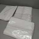 Amylove 50 Pcs 24'' x 32'' Clear Garment Bags Full Zipper Suit Bags Lightweight Clothes Cover for Hanging PEVA Protectors Breathable Dust Cover Plastic