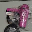 Conair Hair Dryer with Retractable Cord, 1875W Blow Dryer, 3 Heat Settings, 2 Speeds, Blow Dryer with Diffuser and Concentrator Attachments, Ionic + Tourmaline Technology, Pink