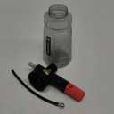 Foam Cannon Wide Mouth for Pressure Washer, Thick Snow Foam Lance for Car Wash, Adjustable Soap Cannon with 1/4 Inch Quick Connector, Additional 1.1mm Orifice Nozzle