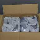 Goodluck 200PCS 12oz Silver Plastic Cups for Party, Disposable Silver Cups, Plastic Cocktail Glasses for Wedding Thanksgiving, Christmas, and Parties