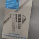 Bluetooth 5.0 Adapter 3.5mm Jack Aux Dongle, 2-in-1 Wireless Transmitter Receiver for Car,TV Audio,Headphones,Speakers,Projector.