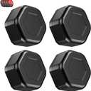 for Airtag Magnetic Case  Tagginnc Powerful Magnet & Discreet Hexagonal Nut Design with Sticky & Non-Slip Base, Waterproof and Durable, Compatible with AirTag for Cars, Trucks & Trailers (4 Pack)