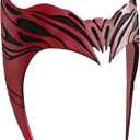 WandaVision Wanda Maximoff Witch Headpiece Halloween Mask Cosplay Costume Tiara (Adult)