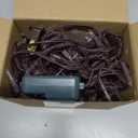 Enhon 150 Bulbs 36 Ft Christmas Tree Lights with Music, Christmas String Lights with 7 Function Modes, Brown Wire Xmas Tree Light for Indoor and Outdoor Party Patio Trees Decorations(Warm White)