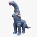 Morph Inflatable Diplodocus Costume Blow Up Halloween Costumes for Adults