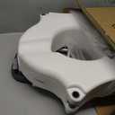 5" Toilet Seat Riser Supports 300lbs Raised Toilet Seat with Removable Padded Arms for Seniors, Pregnant, Handicap(N1FYT14-AZ)