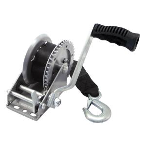 600 lbs Capacity Hand Winch with Steel Wire Rope and Handle 0900170