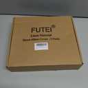 FUTEI Beige Linen Decorative Throw Pillow Covers 26x26 Inch Set of 2, Square Euro Shams Cushion Case with Vintage Button/Zipper,Modern Farmhouse Home Decor for Couch,Bed