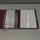 Harvopu Compatible for iPad Air 11 Inch/Air 5th 4th Generation Case with Keyboard - Folio Keyboard Cover with Pencil Holder for iPad Air 11-inch M3/M2 (2025/2024), Air 5/Air 4 (Mulberry)