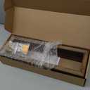 Wall Shelf with Hooks - Decorative Key and Wallet Holder for Wall Holds Sunglasses, Leashes, Scarves and Lanyards - 15.7" x 5.1" x 2.9" Entryway Organizer Made of Paulownia Wood (Brown)