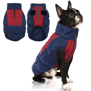 IECOii XXL Dog Coat, ZIPPED FLEECE & WATERPROOF Dog Winter Jacket, EXTRA LARGE for M/F Dogs