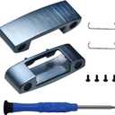 Studio Pro Hinge Replacement and Repair Kit Compatible with Beats Studio Pro (A2924) / Studio3 (A1914) Wireless Headphones  Durable Metal Folding Hinge Clip Cover Pin Set(Navy)