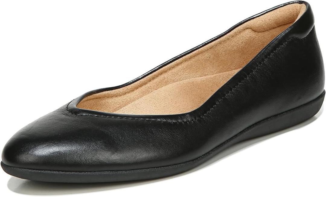 Naturalizer womens Vivienne (8, Black Leather)